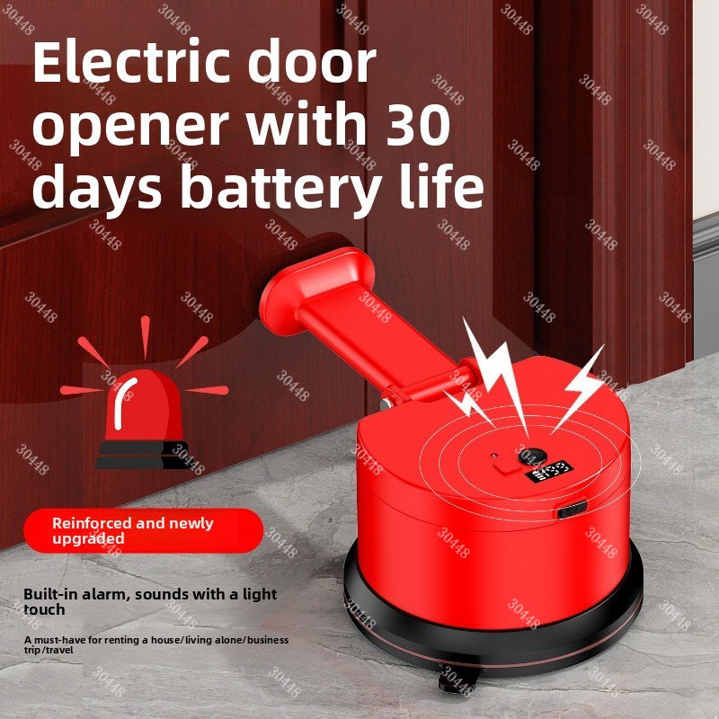 Door Wedge Alarm - Tragbarer Türstopper mit Alarm, Sicherheitskeil für