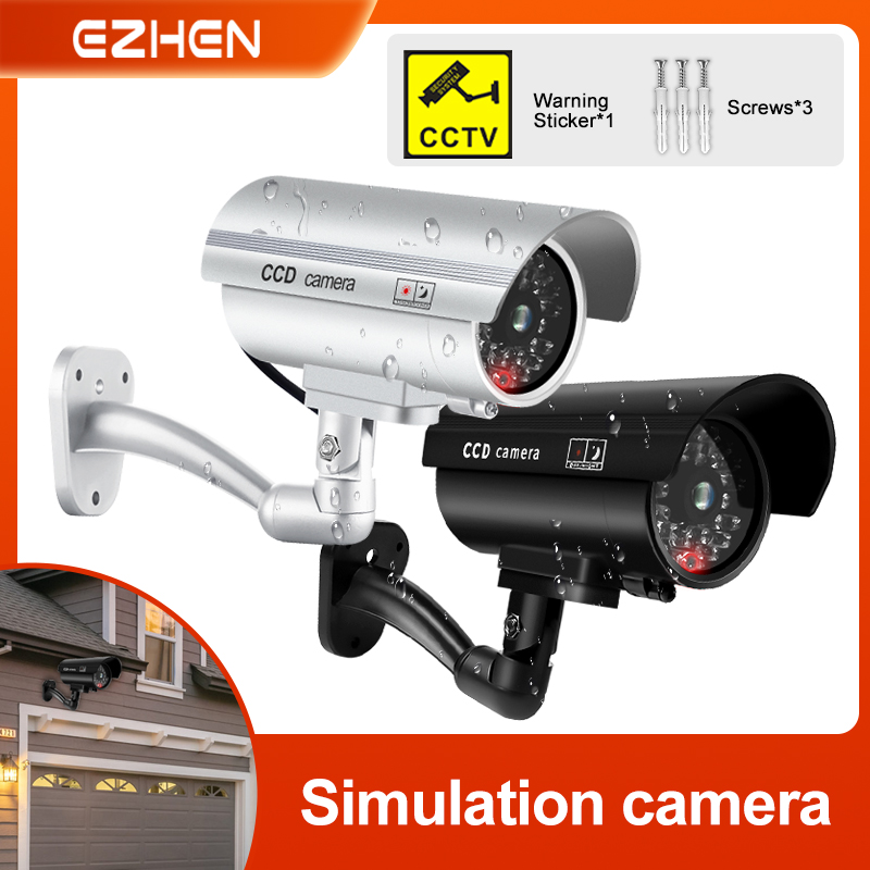 Home Security Beams - 1PC gefälschte Dummy-Kamera mit blinkender roter