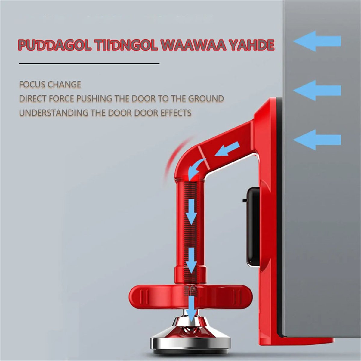 Door Wedge Alarm - Punctual – tragbarer Alarm-Türstopper, tragbares Türschloss,