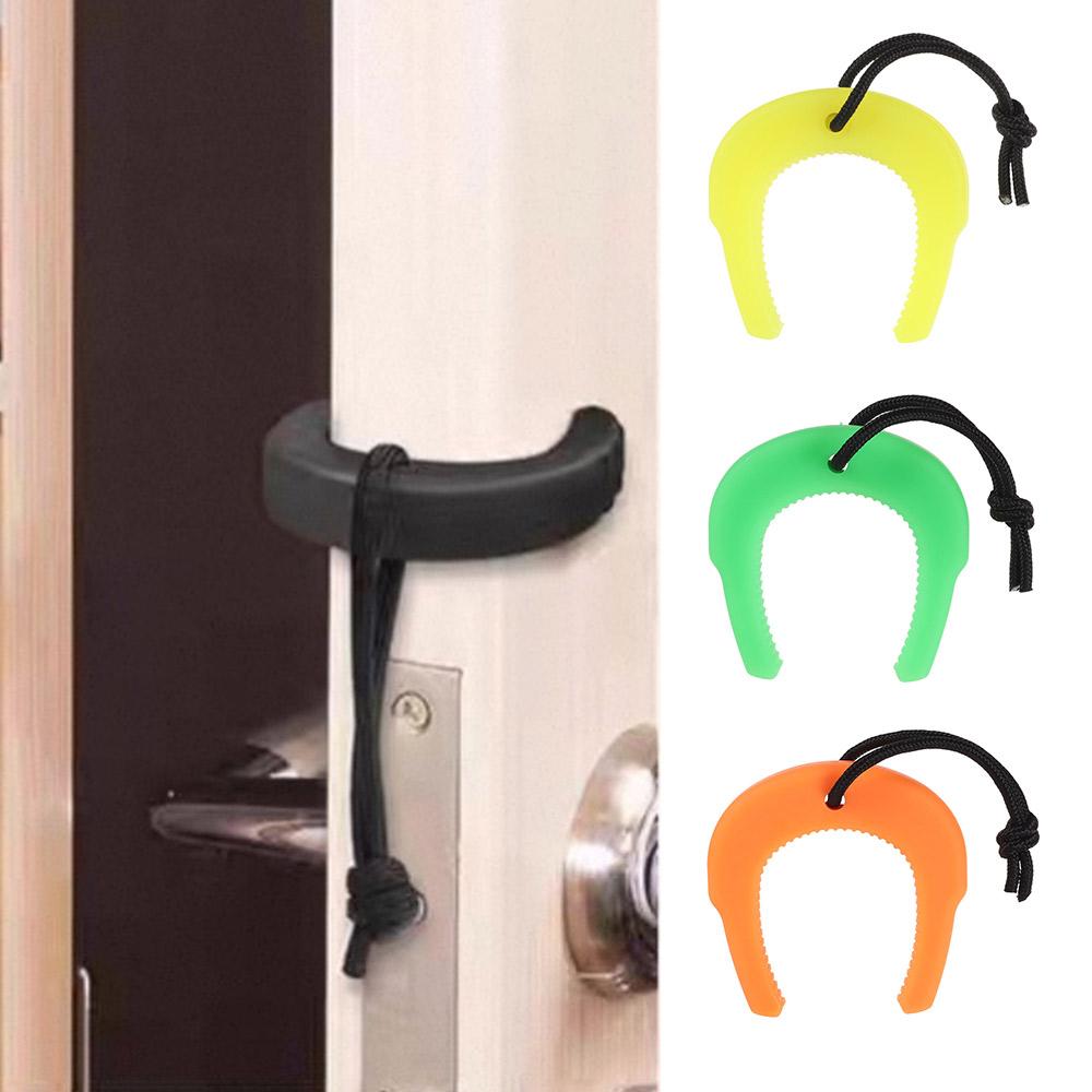 Door Wedge Alarm - Hochwertiger Gummi-Türstopper mit Keilabsatz, Feuerwehrmann-Ausrüstung, Gummi-Türstopper,