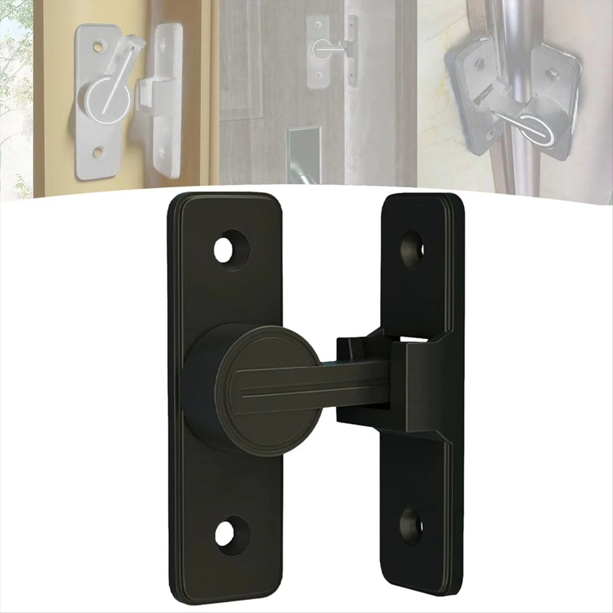 Home Security Door Reinforcement Lock - A72P für Türen 90 Grad Hochbelastbares
