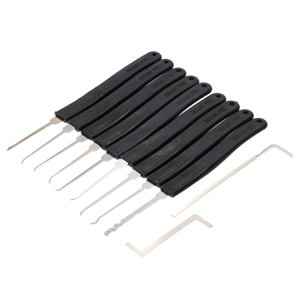 Lock Picking Set - Türschloss-Pick-Schnellöffner-Werkzeug-Set, professionelles Schlosserwerkzeug mit 2 kleinen