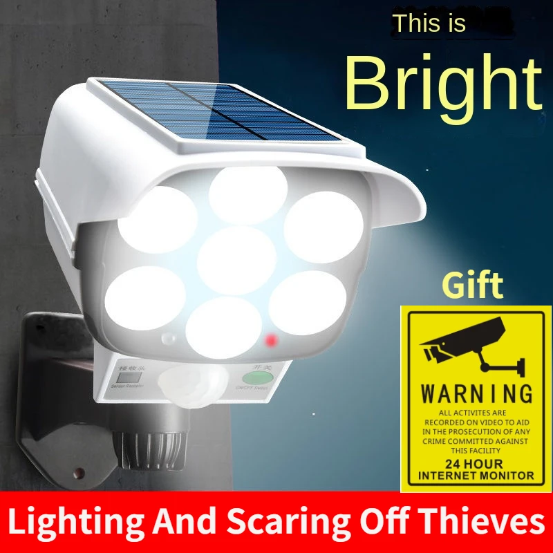 Home Security Monitoring - Outdoor Solar Licht Motion Sensor Sicherheit