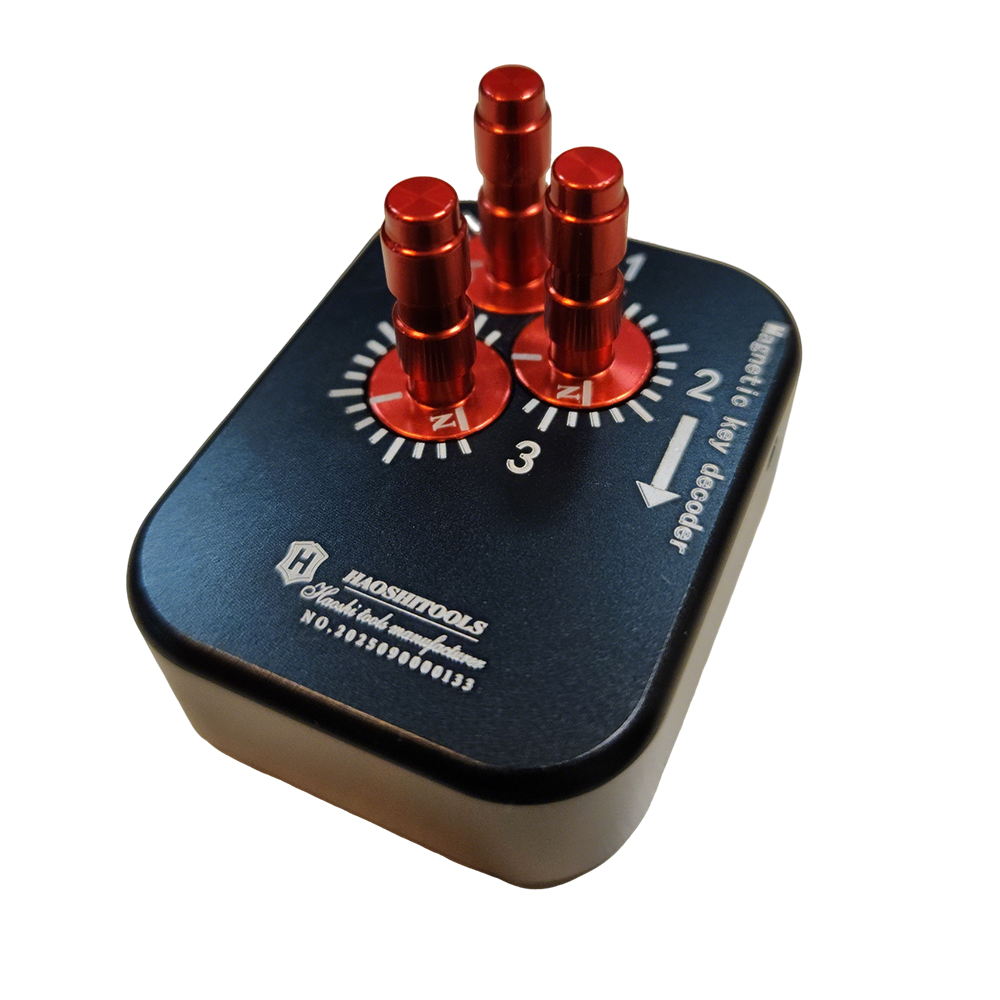 Lock Picking Set - Europäischer Schlüsseldecoder für Wohngebäude, Magnetisches Schlossöffnungswerkzeug,