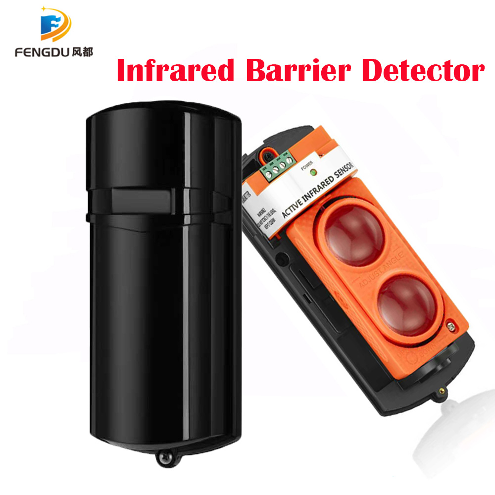 Home Security Beams - 150 m Strahl-Infrarot-Alarmsystem für die Sicherheit