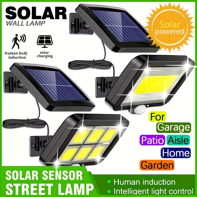 Home Security Beams - LED Solar Split Wand Lampe Im