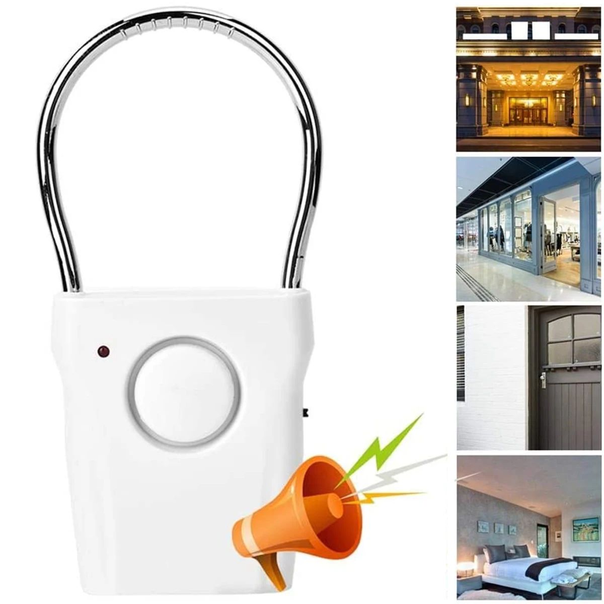 Türgriff-Alarm, 110 dB, Türsic – Door Wedge Alarm Bewertung und Preis