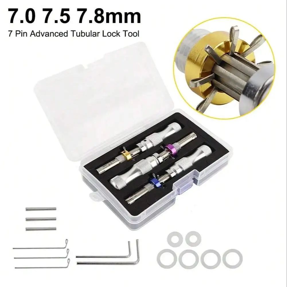 Professionelles 7-Pin Tubular  – Lock Picking Set Bewertung und Preis