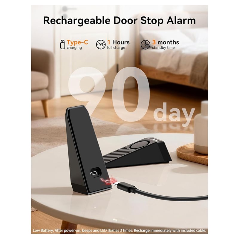 AB34-Türstopper-Alarm, Türstop – Door Wedge Alarm Bewertung und Preis