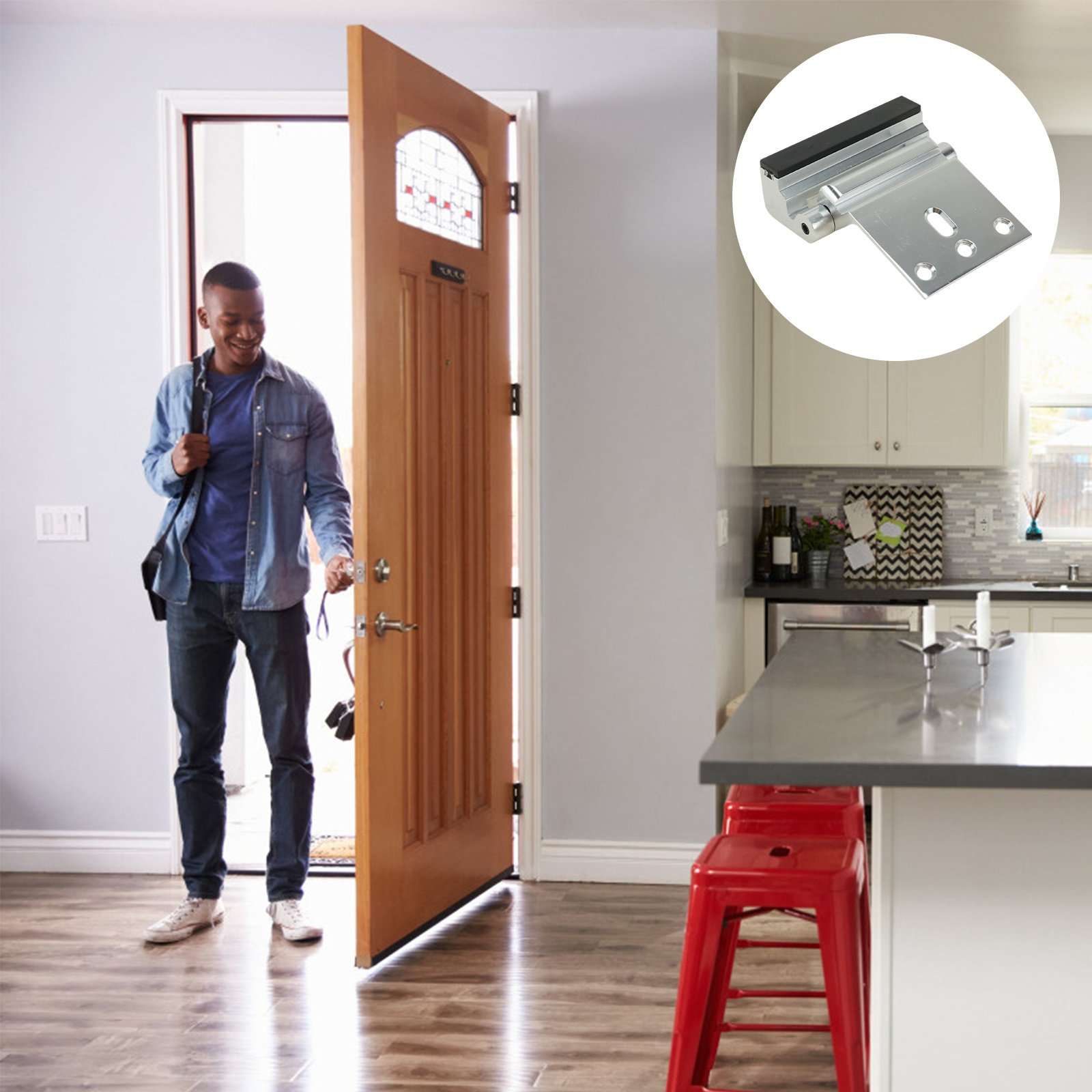 1 Stück Türschlossverstärker a – Home Security Door Reinforcement Lock Bewertung und Preis