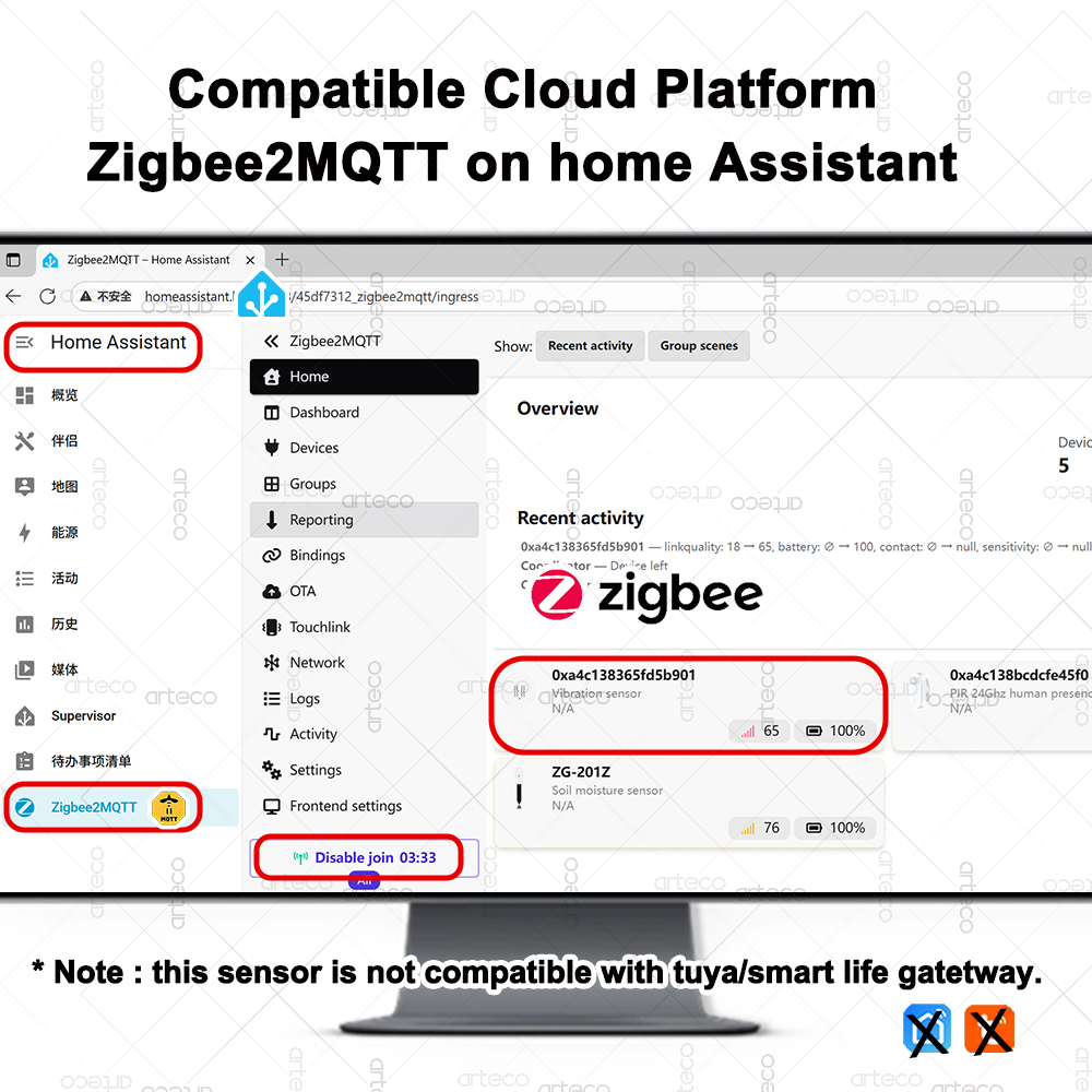 Smart ZigBee 3,0 Vibration Sen – Home Security Monitoring Bewertung und Preis