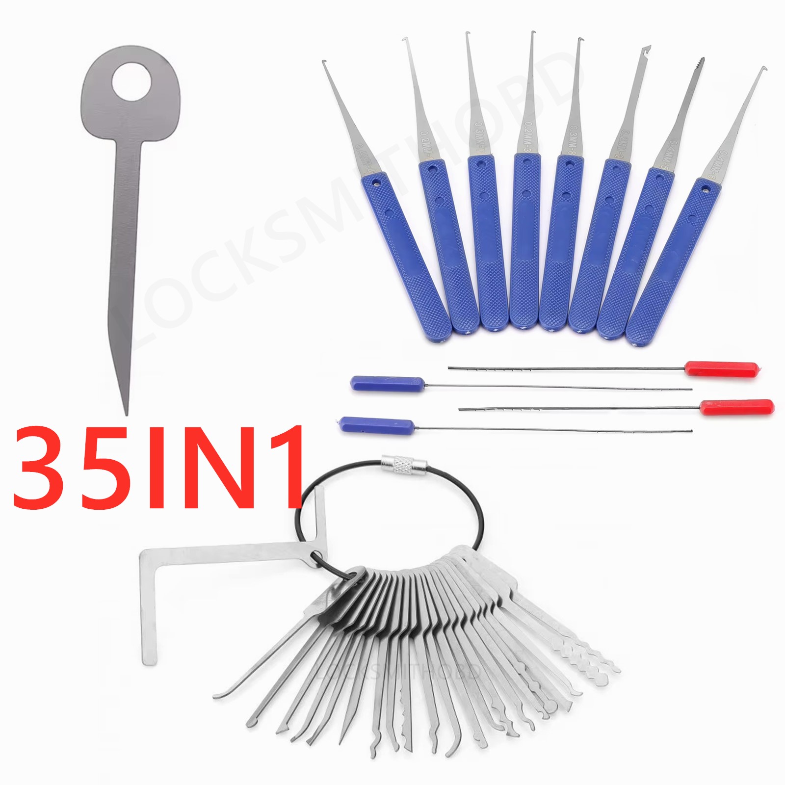35-teiliges Schlüsselentferner – Lock Picking Set Bewertung und Preis