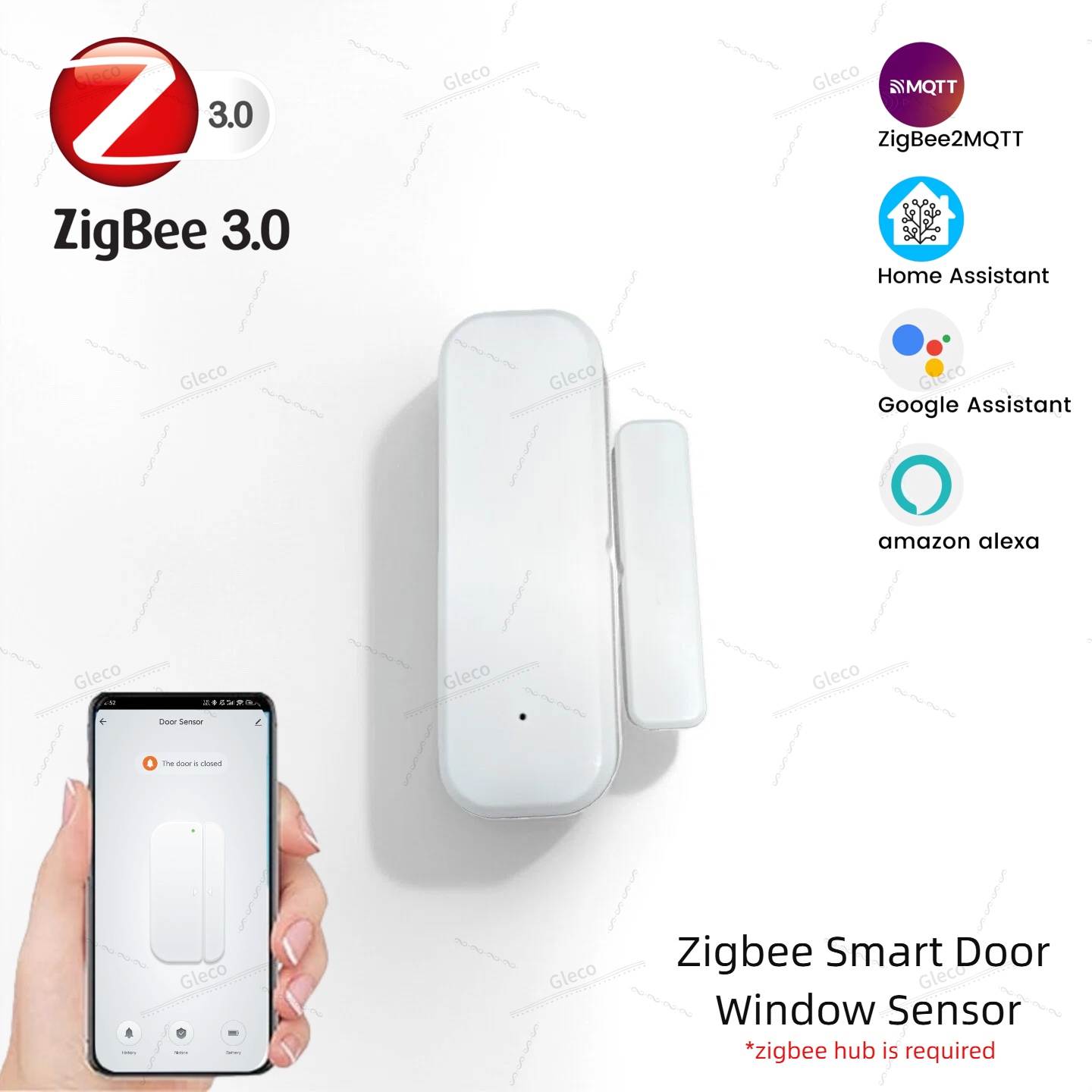 Zigbee Fenster Tür Sensor Erke – Home Security Business Bewertung und Preis