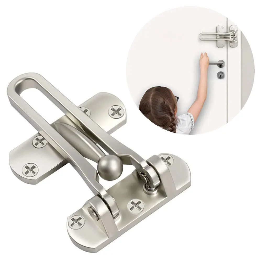 Langlebige Edelstahl-Anti-Dieb – Home Security Door Reinforcement Lock Bewertung und Preis