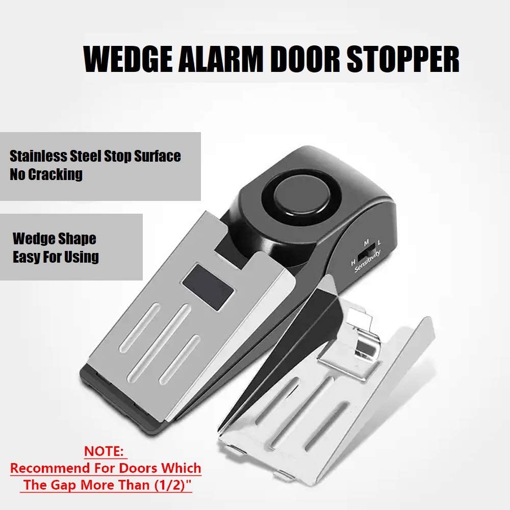 1Pc Tür Stopper Alarm Tragbare – Door Wedge Alarm Bewertung und Preis