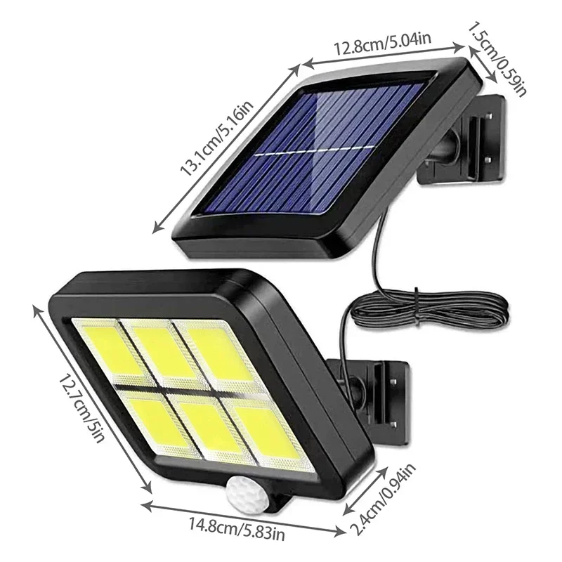 LED Solar Split Wand Lampe Im  – Home Security Beams Bewertung und Preis