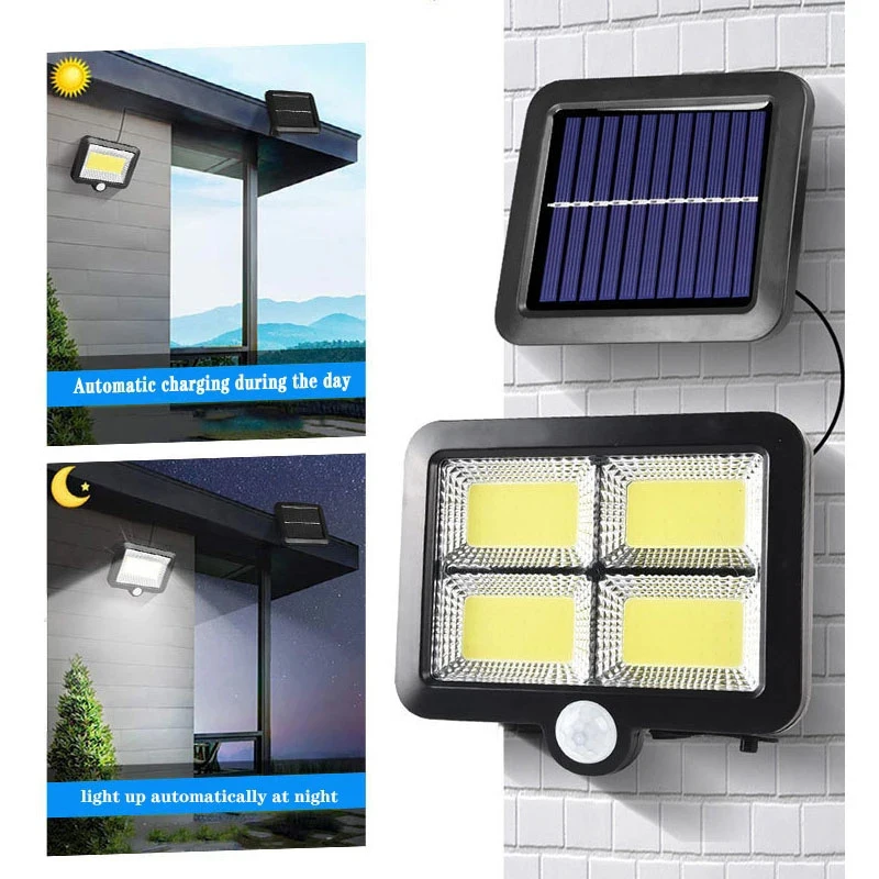 LED Solar Split Wand Lampe Im  – Home Security Beams Bewertung und Preis