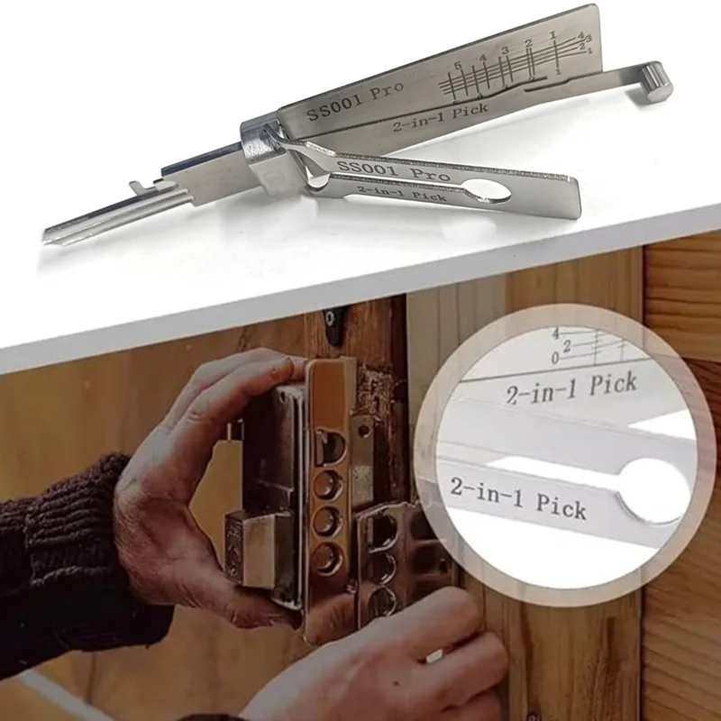 SS001 Pro Edelstahl-Schlüsseld – Lock Picking Set Bewertung und Preis