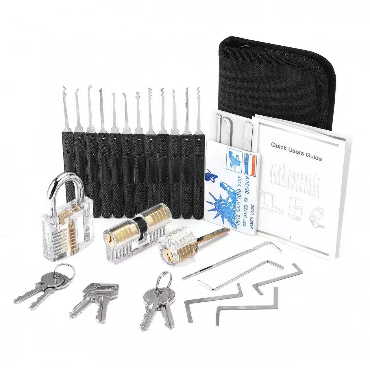 Schlosserwerkzeuge mit Übungs- – Lock Picking Set Bewertung und Preis