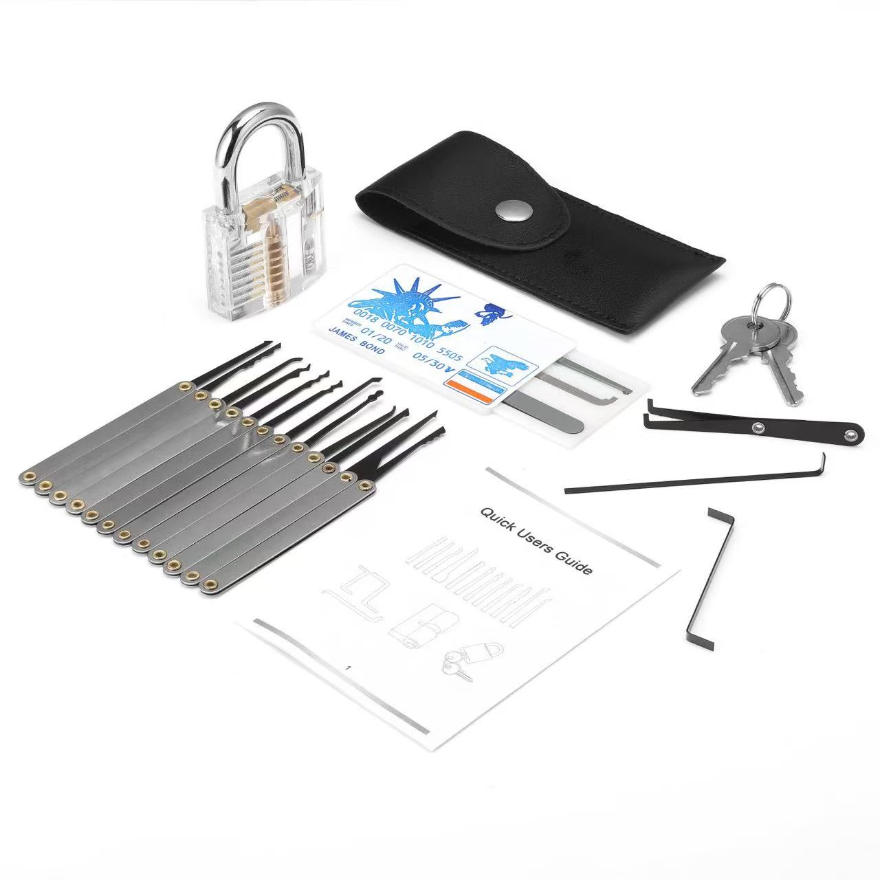 Schlosserwerkzeuge mit Übungs- – Lock Picking Set Bewertung und Preis
